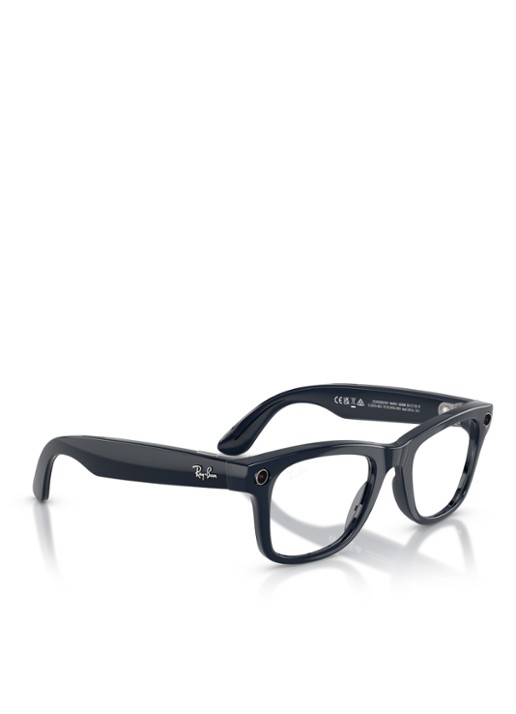Ray-Ban Meta Wayfarer zonnebril RW4012 - detail 5 zwart-01