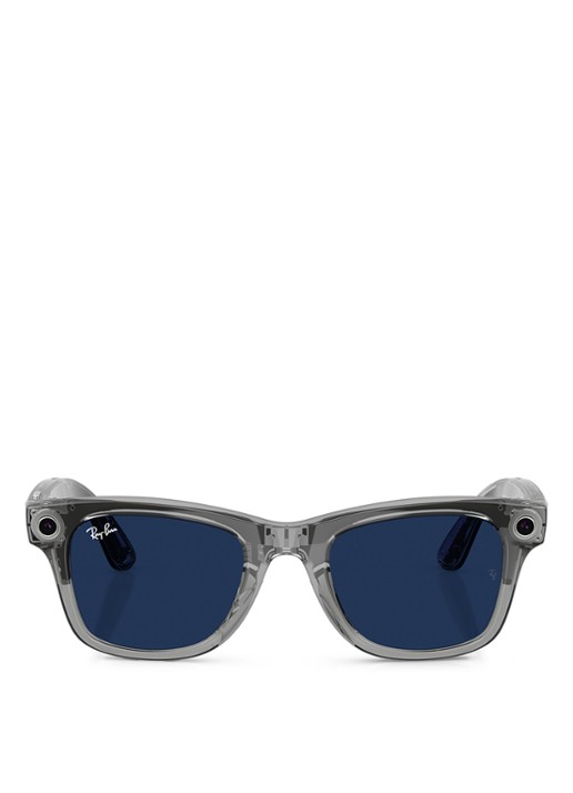 Ray-Ban Meta Wayfarer zonnebril RW4012 - detail 2 grijs