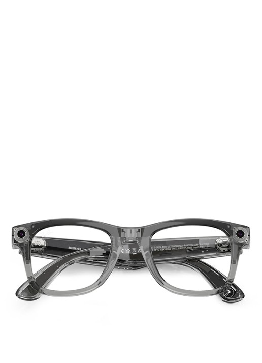 Ray-Ban Meta Wayfarer zonnebril RW4012 - detail 4 grijs