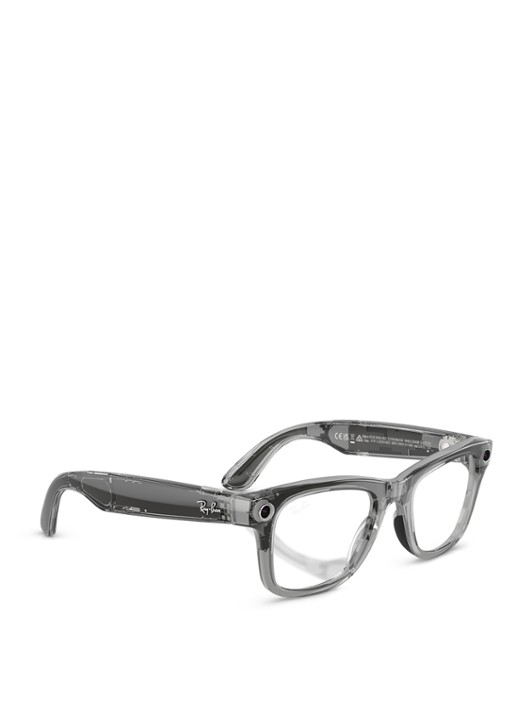 Ray-Ban Meta Wayfarer zonnebril RW4012 - detail 6 grijs