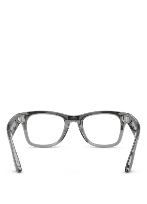 Ray-Ban Meta Wayfarer zonnebril RW4012 - achterkant grijs
