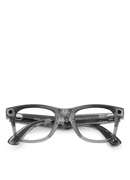 Ray-Ban Meta Wayfarer zonnebril RW4012 - detail 5 grijs