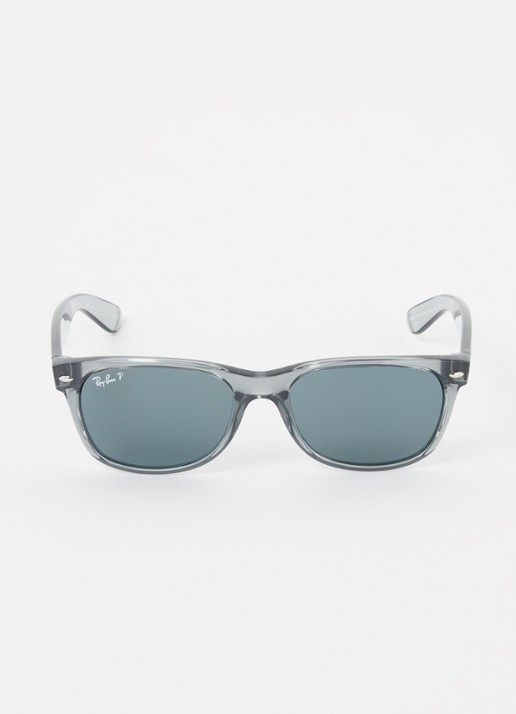Ray-Ban New Wayfarer Classic zonnebril gepolariseerd RB2132 - voorkant 4 grijs