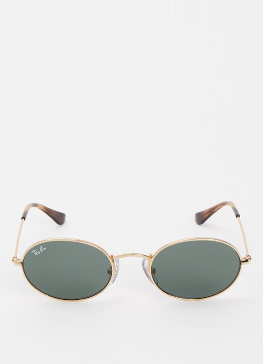 Ray-Ban Oval zonnebril RJ9645S - detail 2 goud