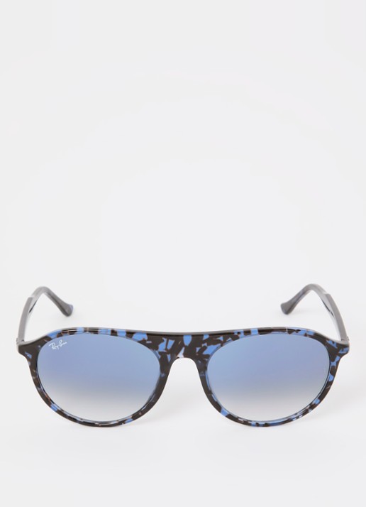 Ray-Ban Piloten zonnebril RB2215 - detail blauw