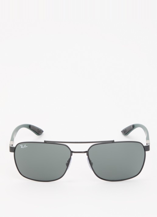 Ray-Ban Piloten zonnebril RB3701 - detail 2 zwart