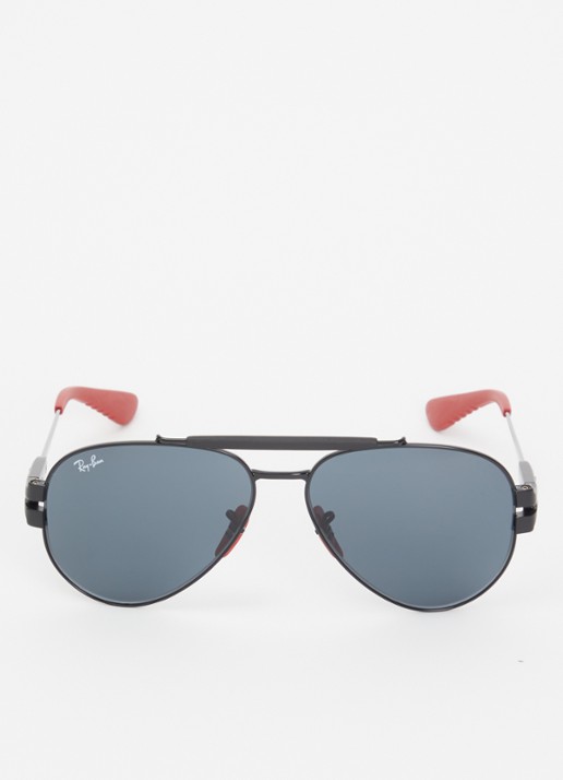 Ray-Ban Piloten zonnebril RB3762M - detail zwart