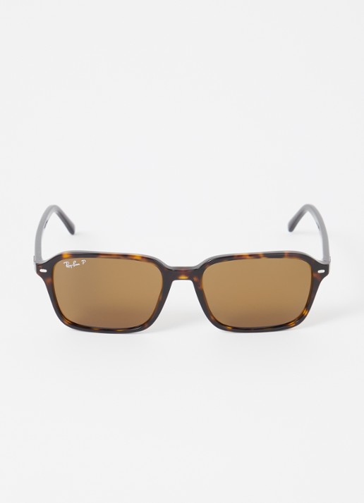 Ray-Ban Raimond zonnebril gepolariseerd RB2231 - detail 2 donkerbruin
