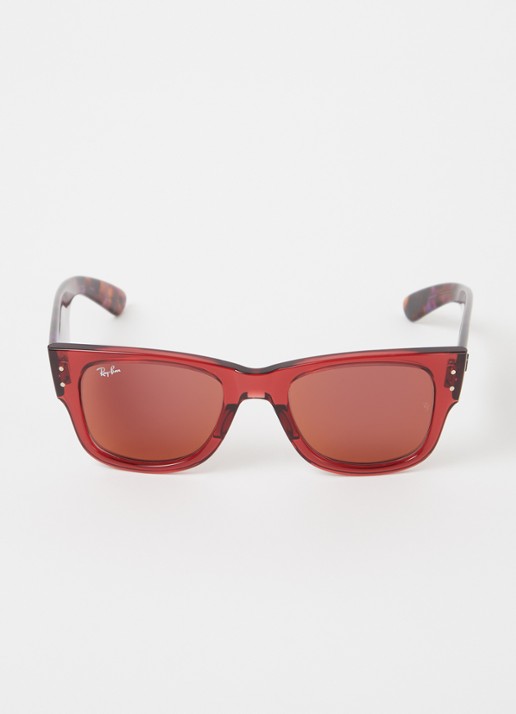 Ray-Ban Ray-Ban *RB0840S MEGA WAYFARER - voorkant 2 bordeauxrood