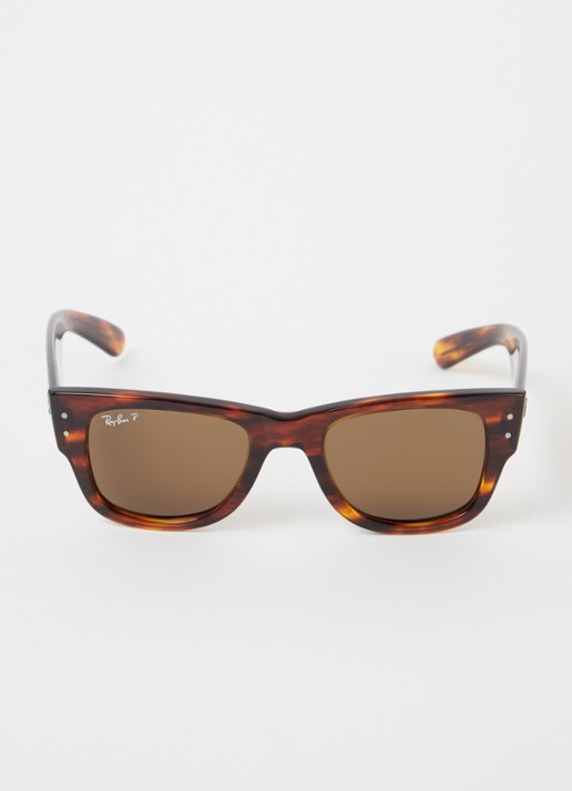 Ray-Ban Ray-Ban *RB0840S MEGA WAYFARER - voorkant 2 kastanjebruin