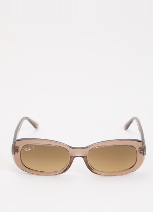 Ray-Ban Retro zonnebril gepolariseerd RB2221 - detail 2 donkerbeige