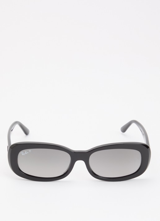 Ray-Ban Retro zonnebril gepolariseerd RB2221 - detail zwart