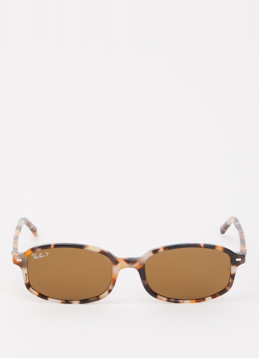 Ray-Ban Retro zonnebril gepolariseerd RB2232 - detail 2 camel