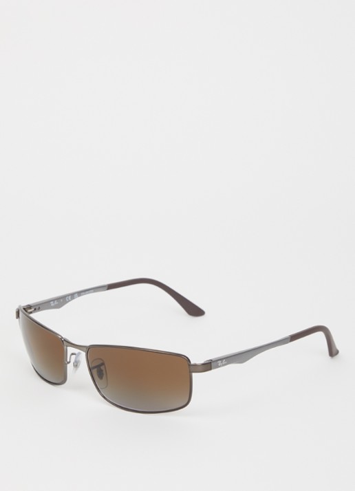 Ray-Ban Retro zonnebril gepolariseerd RB3498