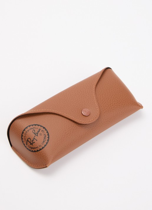 Ray-Ban Retro zonnebril gepolariseerd RB3766CH - detail 2 zilver