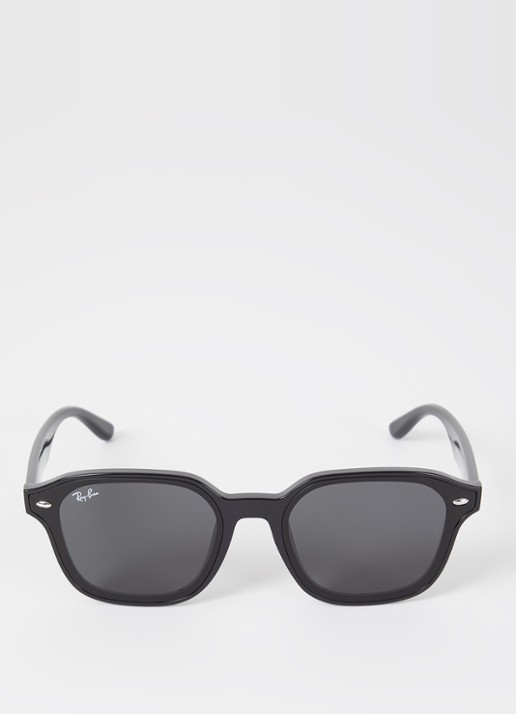 Ray-Ban Retro zonnebril gepolariseerd RB4458D - detail zwart