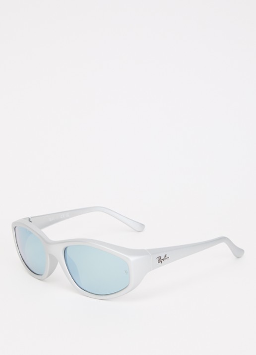 Ray-Ban Retro zonnebril RB2228F - voorkant 3 zilver