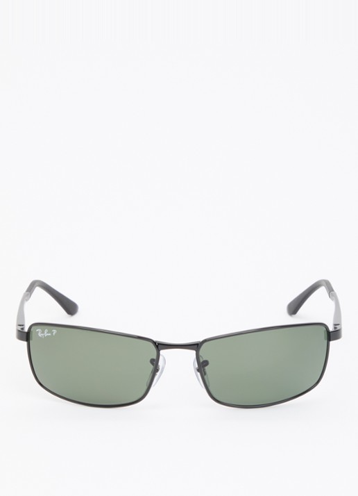 Ray-Ban Retro zonnebril RB3498 - detail 2 zwart