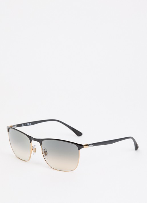 Ray-Ban Retro zonnebril RB3686 - voorkant zwart