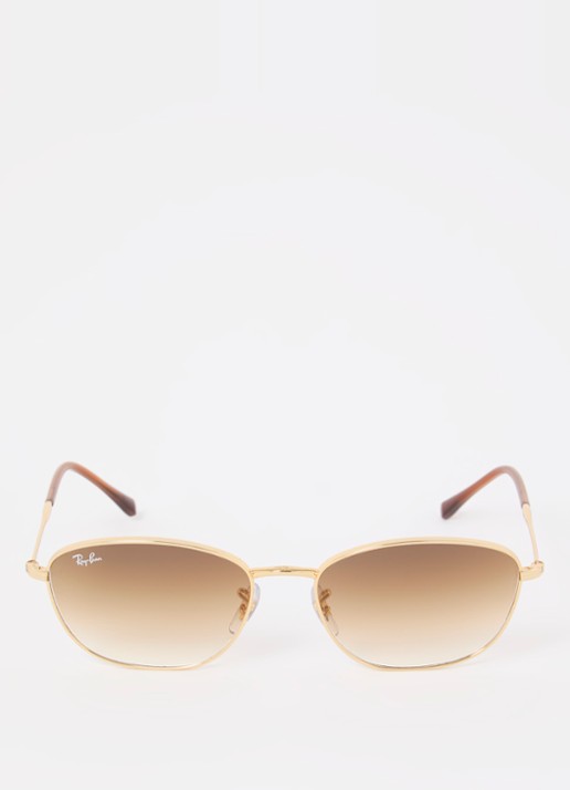 Ray-Ban Retro zonnebril RB3749 - detail 2 goud