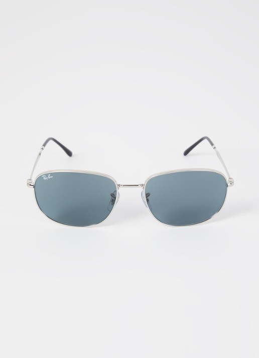 Ray-Ban Retro zonnebril RB3754 - detail 2 zilver