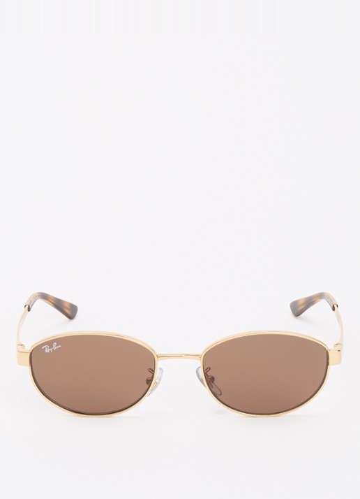 Ray-Ban Retro zonnebril RB3774D - detail 2 goud