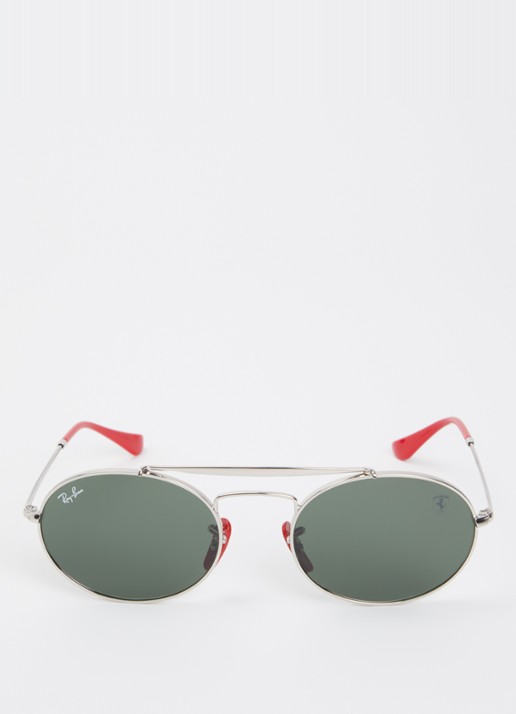 Ray-Ban Retro zonnebril RB3775M - detail zilver