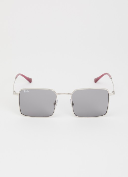 Ray-Ban Retro zonnebril RB3782 - detail 2 zilver