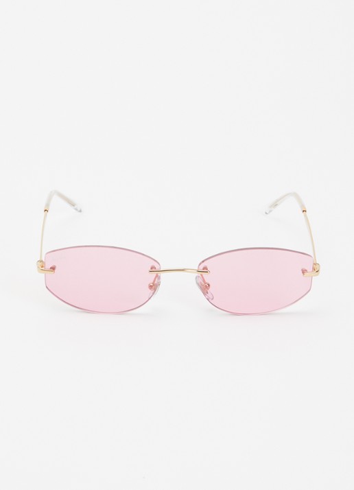 Ray-Ban Retro zonnebril RB3792 - detail 2 goud