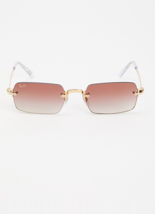 Ray-Ban Retro zonnebril RB3928 - detail 2 goud