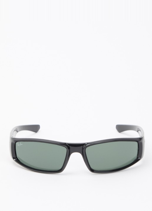 Ray-Ban Retro zonnebril RB4335 - detail 2 zwart