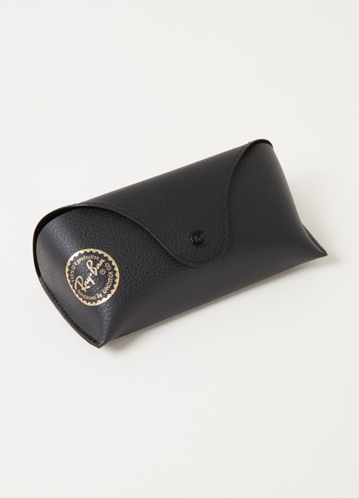 Ray-Ban Retro zonnebril RB4458D - detail 3 donkerbruin