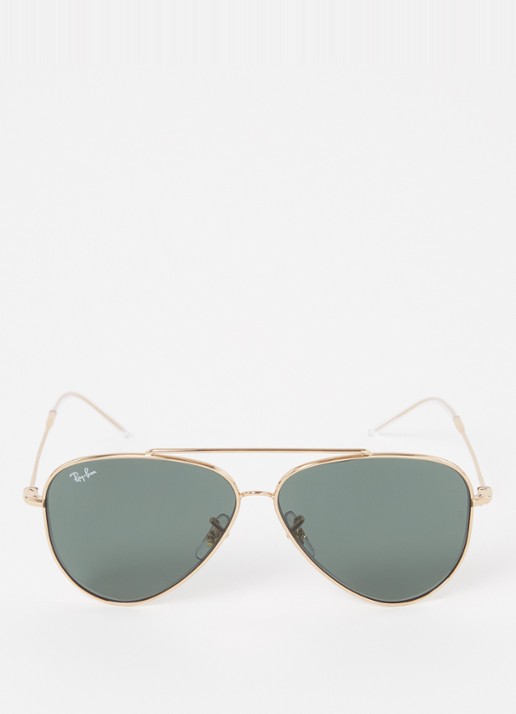 Ray-Ban Reverse zonnebril RBR0101S - detail goud