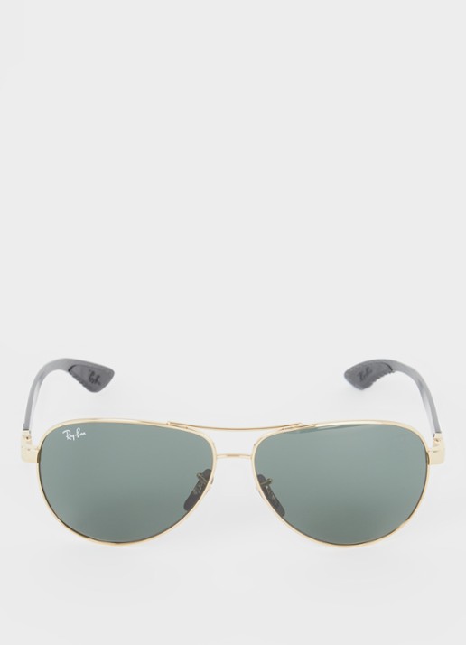 Ray-Ban Scuderia Ferrari zonnebril gepolariseerd RB8331M  - detail 2 goud