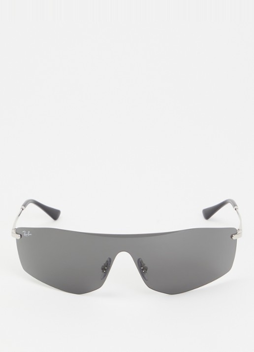 Ray-Ban Shield zonnebril RB3781 - detail 2 zilver