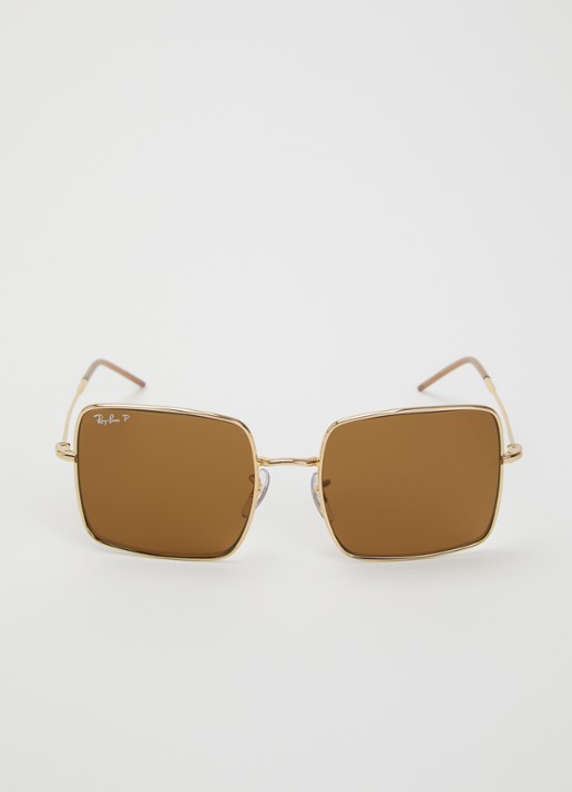 Ray-Ban Square Reverse zonnebril R0104S - detail 2 goud