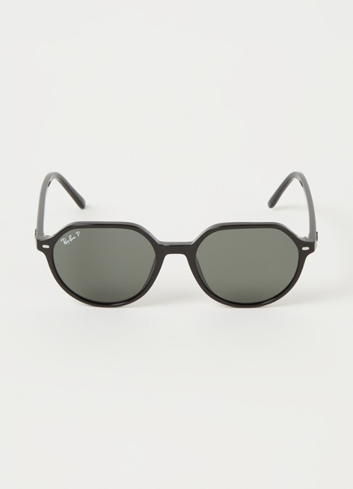 Ray-Ban Thalia zonnebril gepolariseerd RB2195 - voorkant 2 zwart