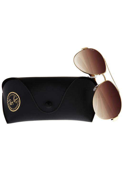 Ray-Ban Unisex Zonnebril RB3386 - detail 2 goud