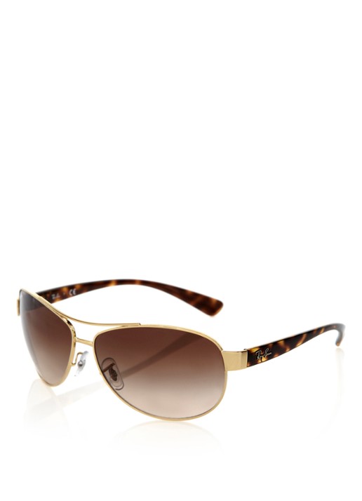 Ray-Ban Unisex Zonnebril RB3386 - voorkant 3 goud