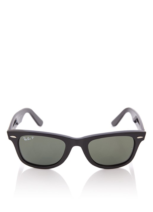 Ray-Ban Wayfarer Ease zonnebril gepolariseerd RB4340 - voorkant 2 zwart