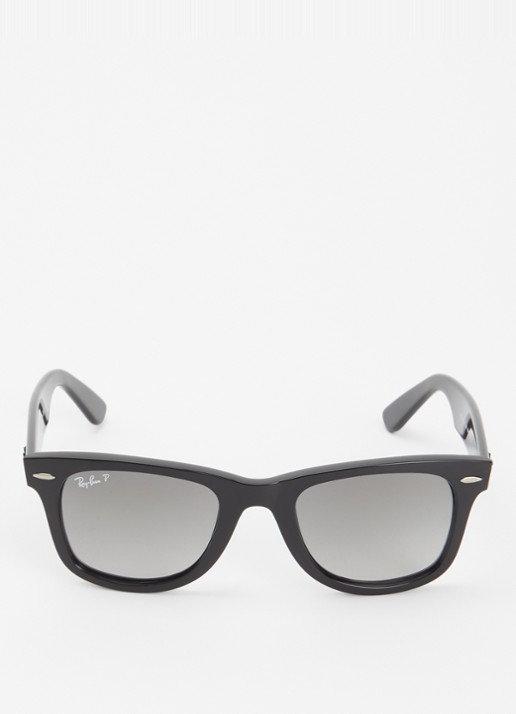 Ray-Ban Wayfarer Ease zonnebril RB4340 - detail zwart