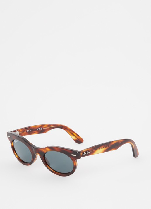 Ray-Ban Wayfarer Oval zonnebril gepolariseerd RB2242