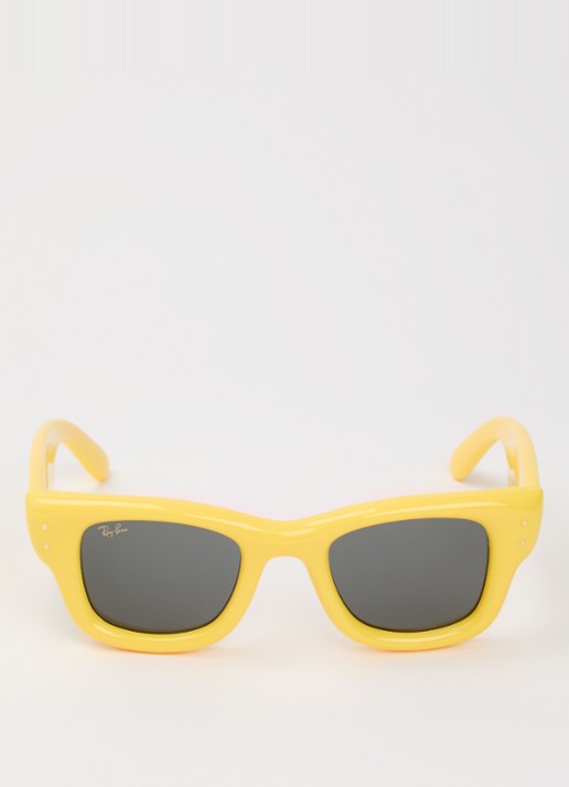 Ray-Ban Wayfarer Puffer zonnebril RB4940 - detail 2 geel