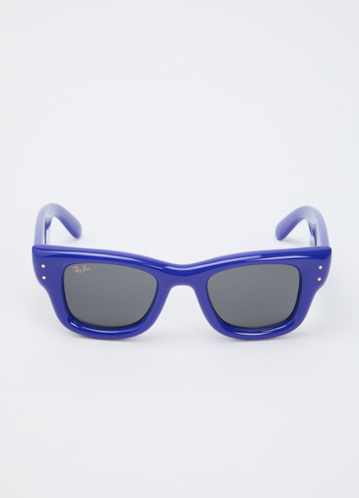 Ray-Ban Wayfarer Puffer zonnebril RB4940 - detail blauw