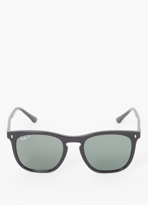 Ray-Ban Wayfarer zonnebril gepolariseerd RB2210 - detail 3 zwart