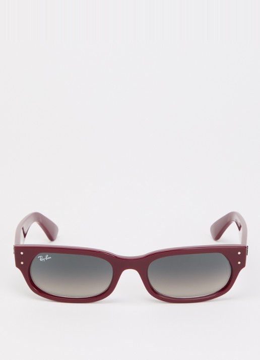 Ray-Ban Wayfarer zonnebril RB2236 - detail rood