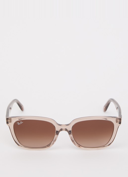 Ray-Ban Wayfarer zonnebril RB2243D - detail lichtbruin