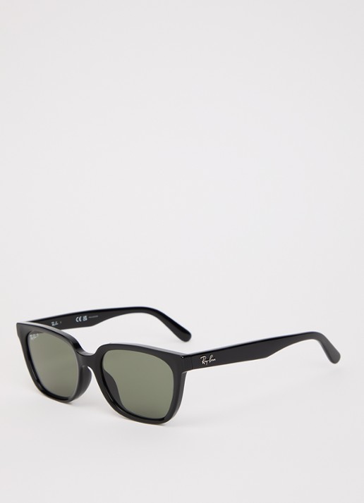Ray-Ban Wayfarer zonnebril RB2243D - voorkant zwart