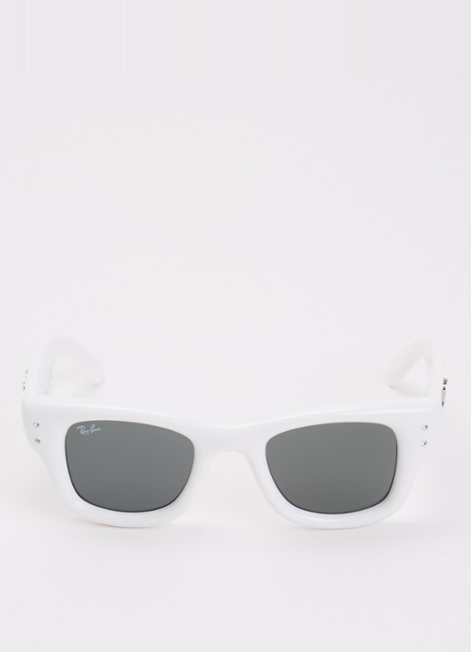 Ray-Ban Wayfarer zonnebril RB4940B - detail 2 wit