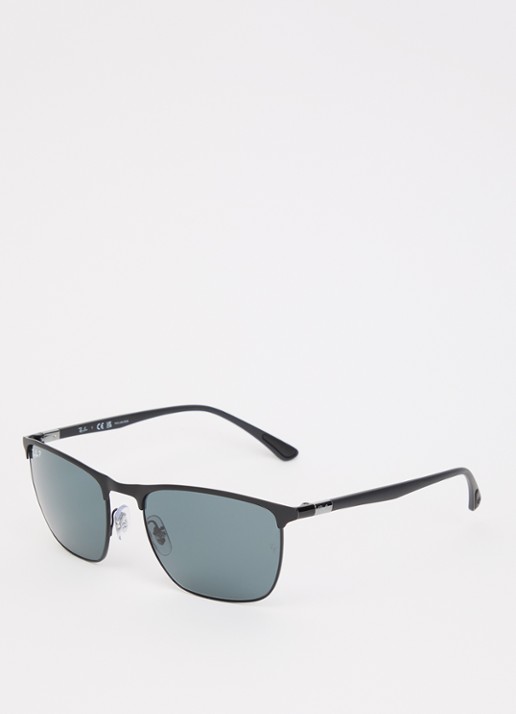 Ray-Ban Wayfarer zonnebril RB8550 - voorkant zwart